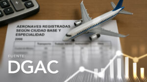 Aeronaves Registradas según Ciudad Base y Especialidad