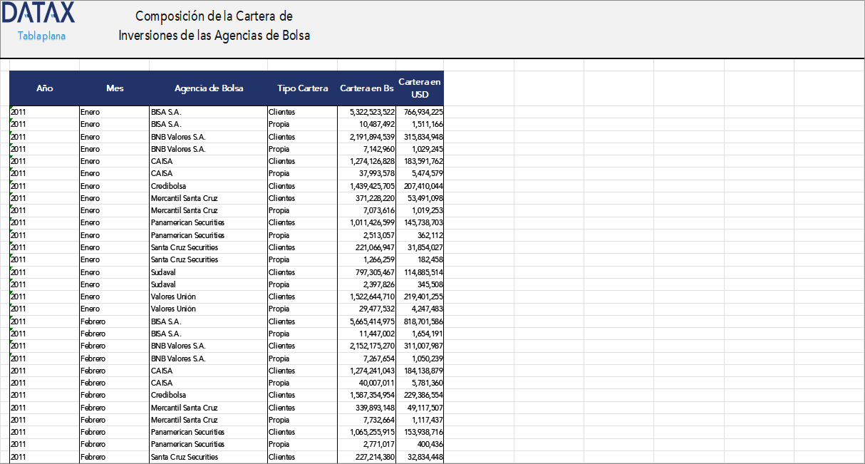Investment Portfolio Composition by Type