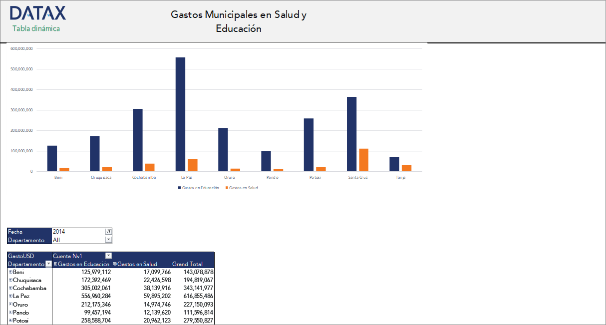 Municipal Expenditures on Health and Education