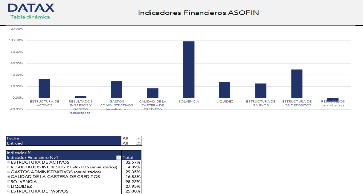 ASOFIN Financial Indicators